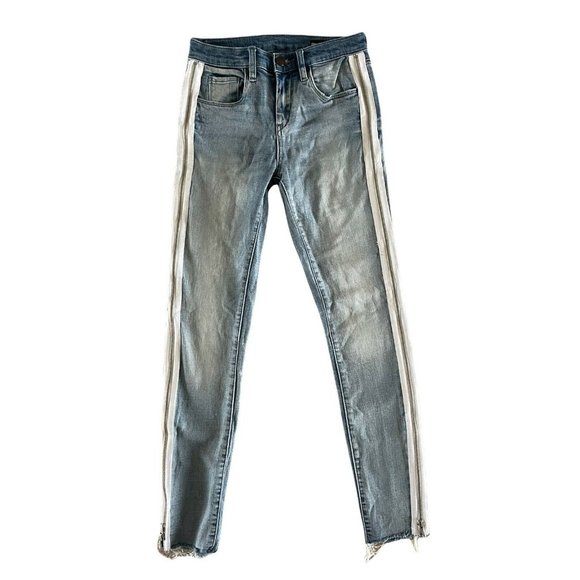 Blank NYC‎ The Great Jones Jeans in Slumlord Side Zip 25 Medium Wash $118 - Picture 6 of 12
